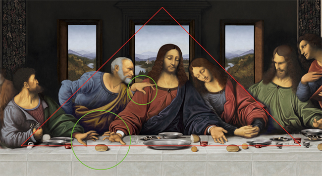 Digital restoration The Last Supper-5